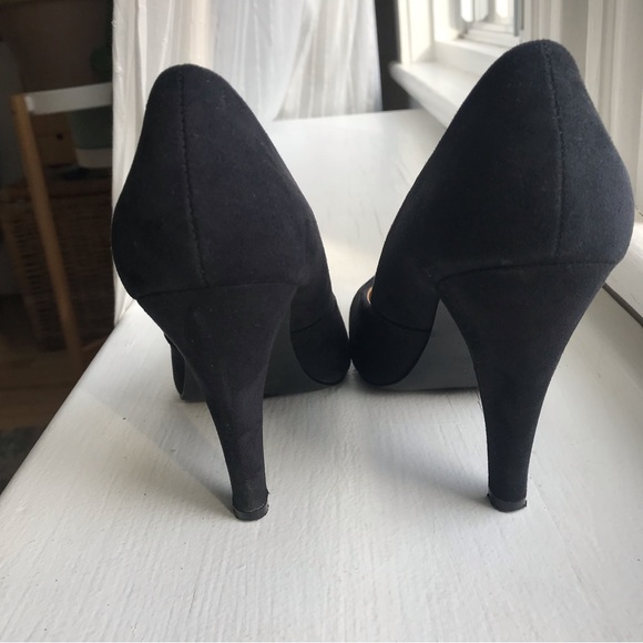FOREVER 21 | Faux suede black heels - Picture 5 of 13